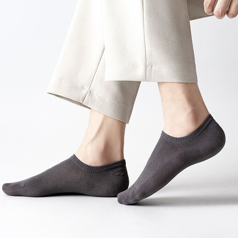 جورابهای کم عمق رنگ ساده مردان جورابهای کم عمق رنگ ساده مردان