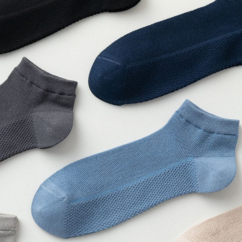 جوراب های قایق مش پنبه پنبه جوراب های قایق مش پنبه پنبه