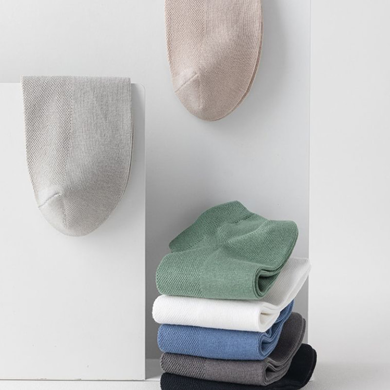 جورابهای مشبک پنبه خالص تابستانی جورابهای مشبک پنبه خالص تابستانی