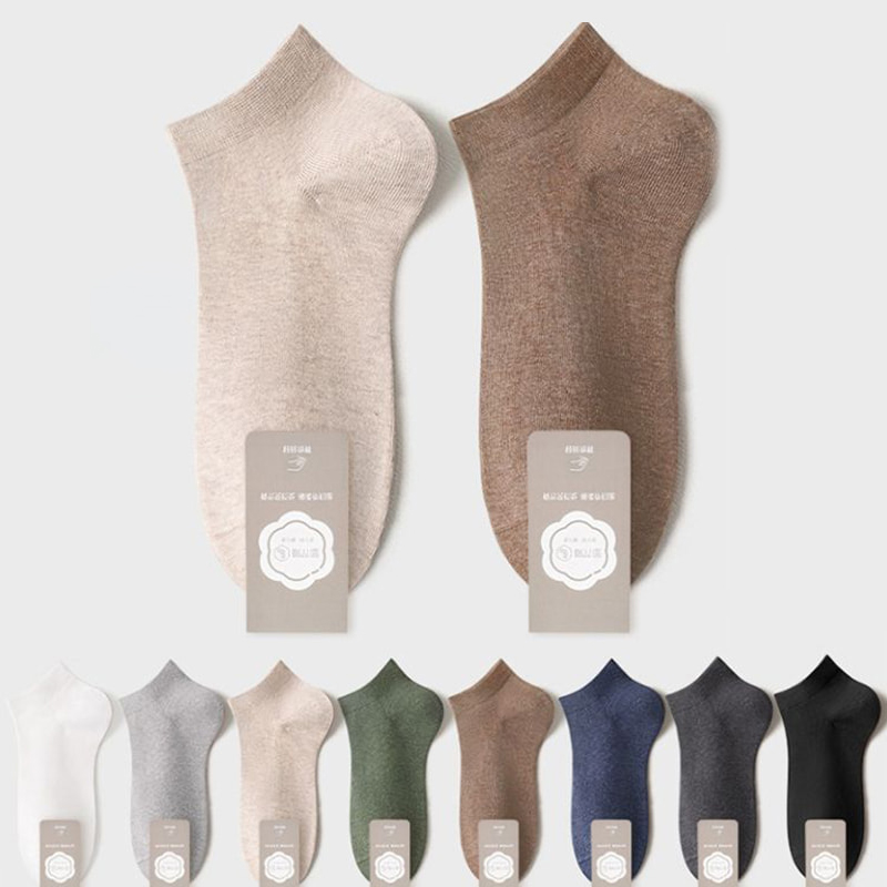 جورابهای مردانه رنگ جامد بهار و پاییز جورابهای مردانه رنگ جامد بهار و پاییز