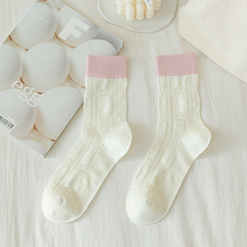 پچ وصله زنان به شکل الماس جو توخالی توخالی جو جورابهای لوله میانی قابل تنفس پچ وصله زنان به شکل الماس جو توخالی توخالی جو جورابهای لوله میانی قابل تنفس