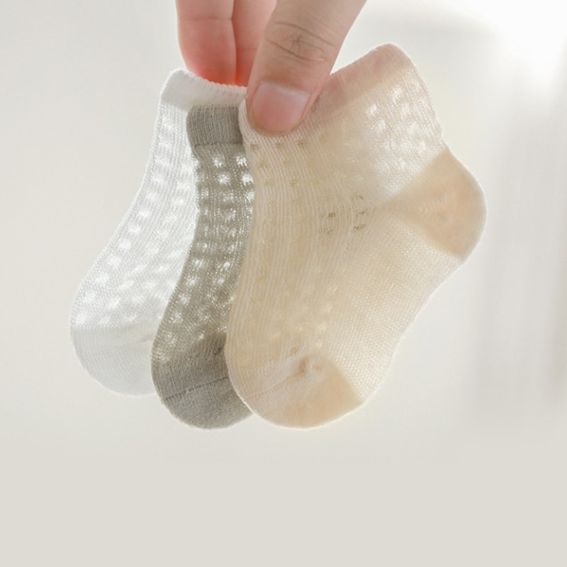 جوراب کودک تابستانی جدید فوق العاده نازک مشبک یخ پذیر ابریشمی بدون چربی دهان الاستیک جوراب کوتاه جوراب های نوزاد تازه متولد شده جوراب کودک تابستانی جدید فوق العاده نازک مشبک یخ پذیر ابریشمی بدون چربی دهان الاستیک جوراب کوتاه جوراب های نوزاد تازه متولد شده